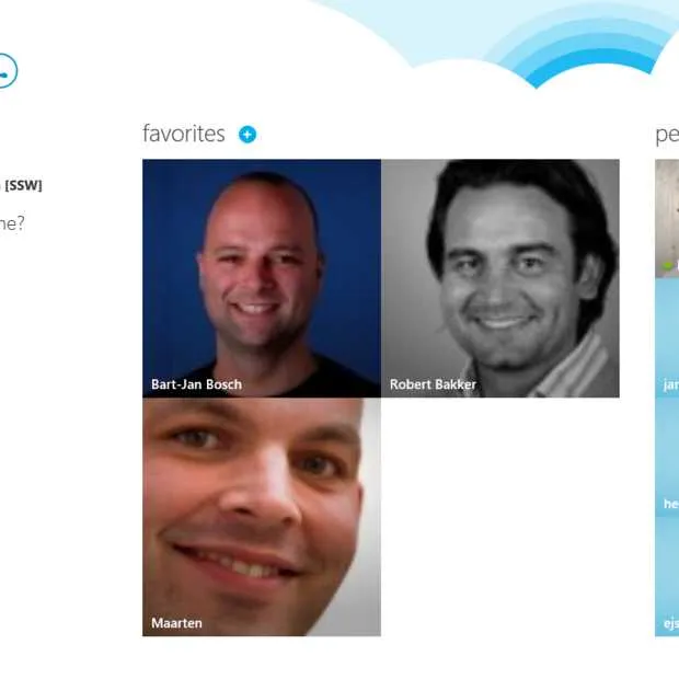 heel bijzonder de nieuwe skype app voor