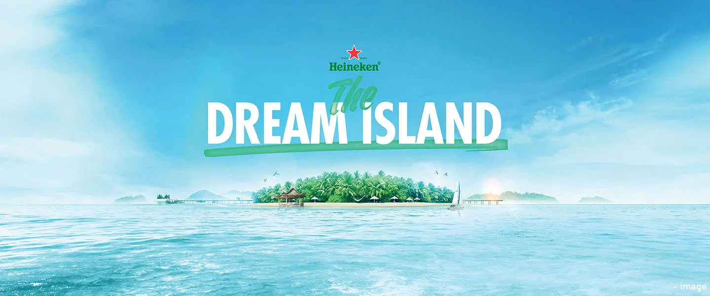 heineken dream island