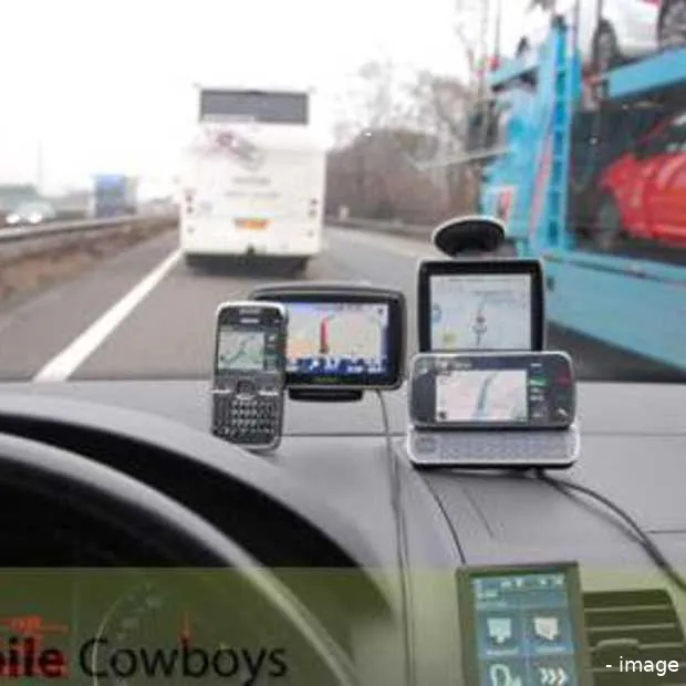 het dashboard van een mobilecowboy