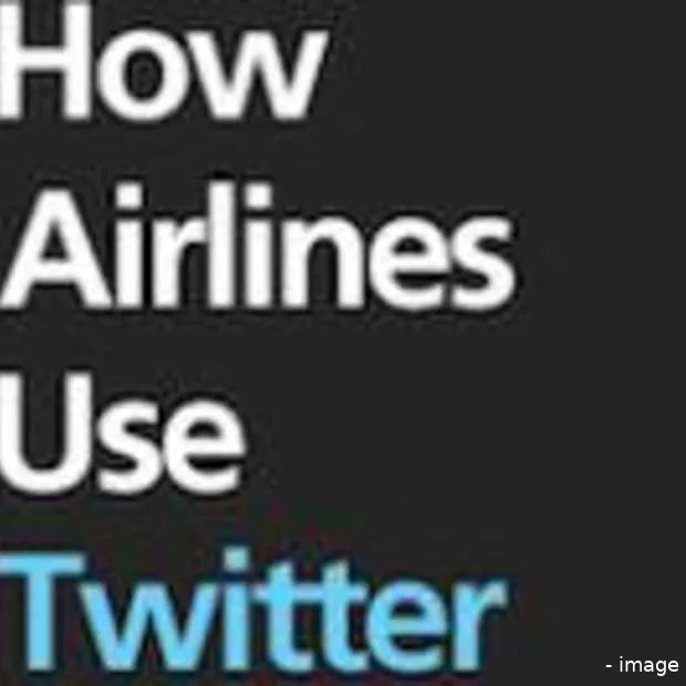 hoe luchtvaartmaatschappijen twitter geb