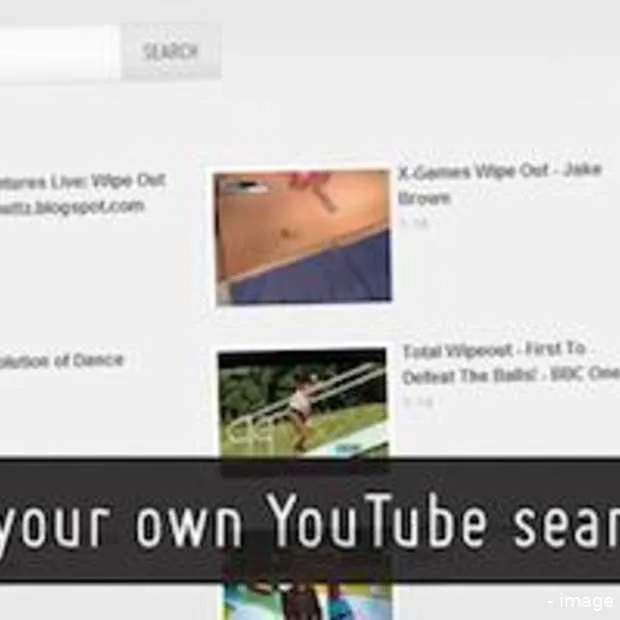 hoe maak je een eigen youtube zoekmachin