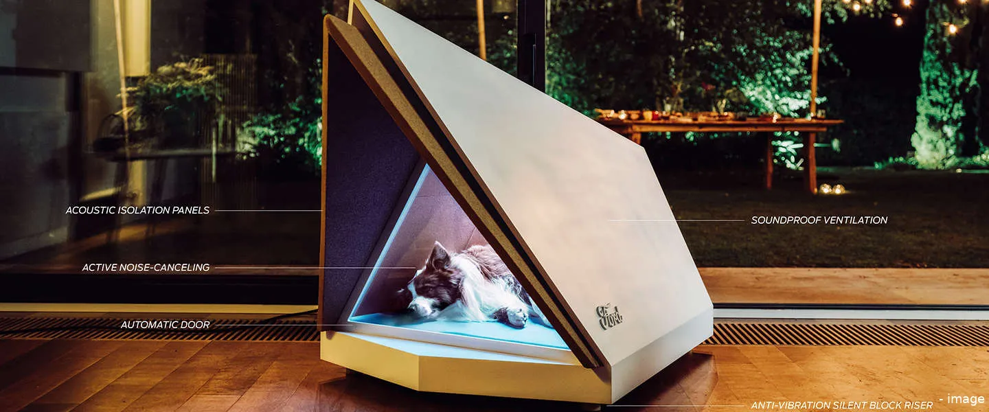 hondenhok noise cancelling