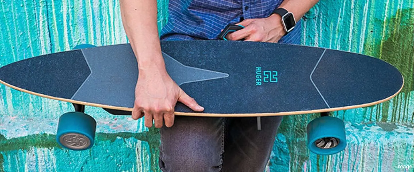 huger elektrisch skateboard