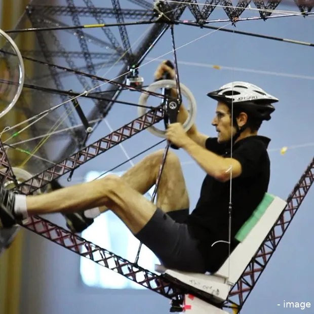 human powered helicopters straight up di