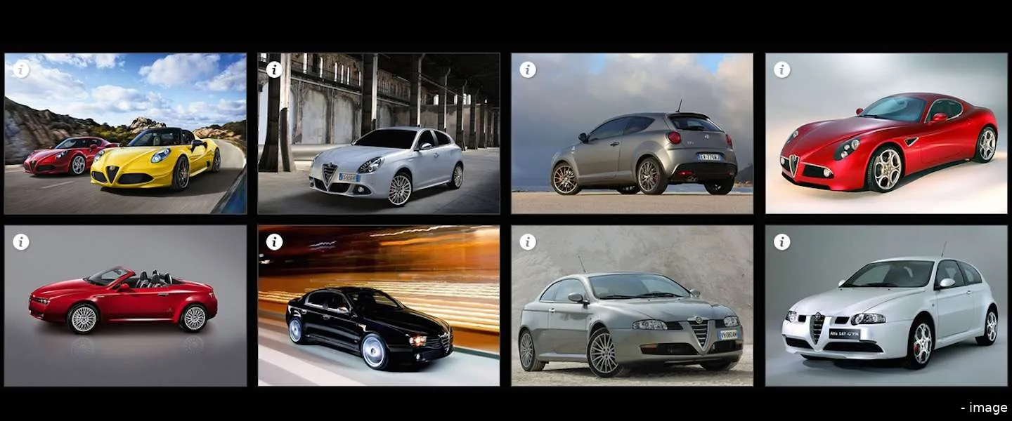 iconic alfa romeo