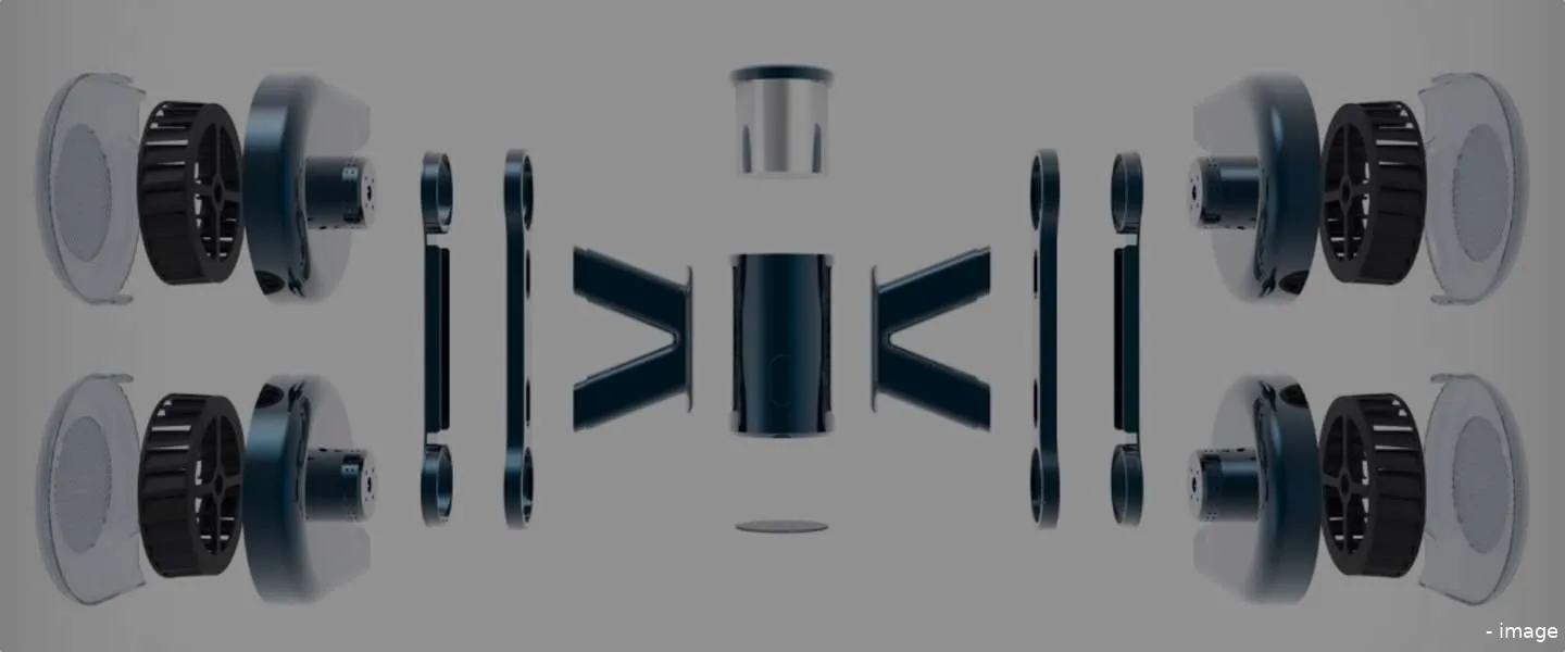 impeller drone geen propellers