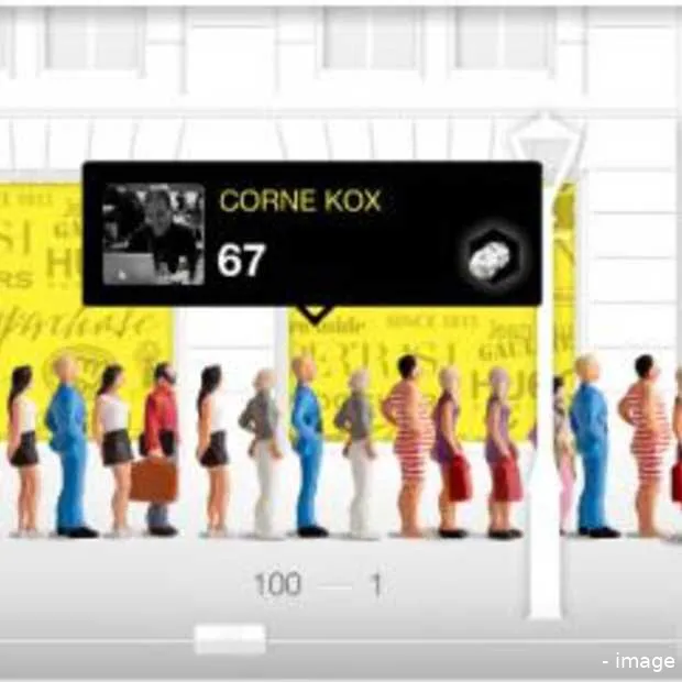 in de rij voor de drie dwaze dagen ddd v