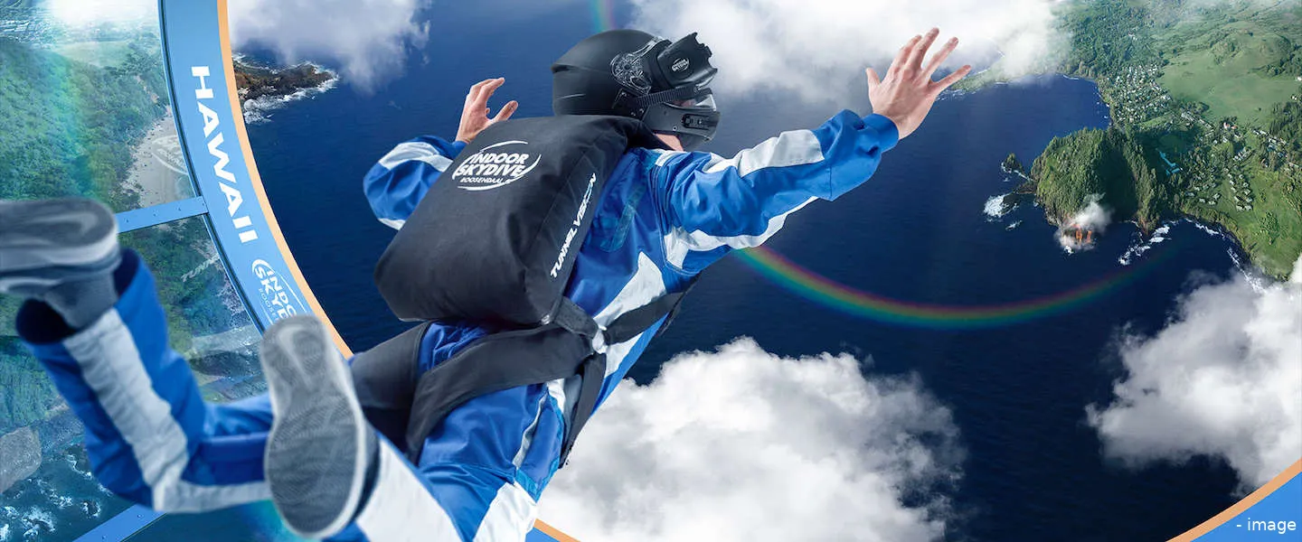 indoor skydive roosendaal skydive vr