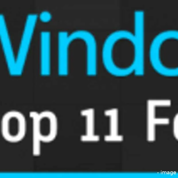 infographic top 11 functies van windows