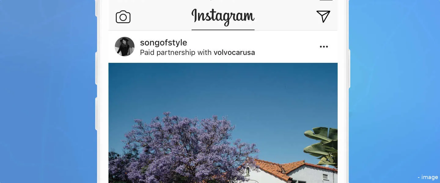 instagram betaalde posts gemerkt