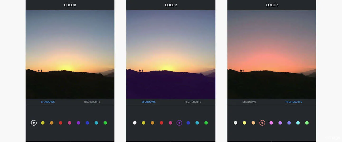 instagram kleur vervangings tools