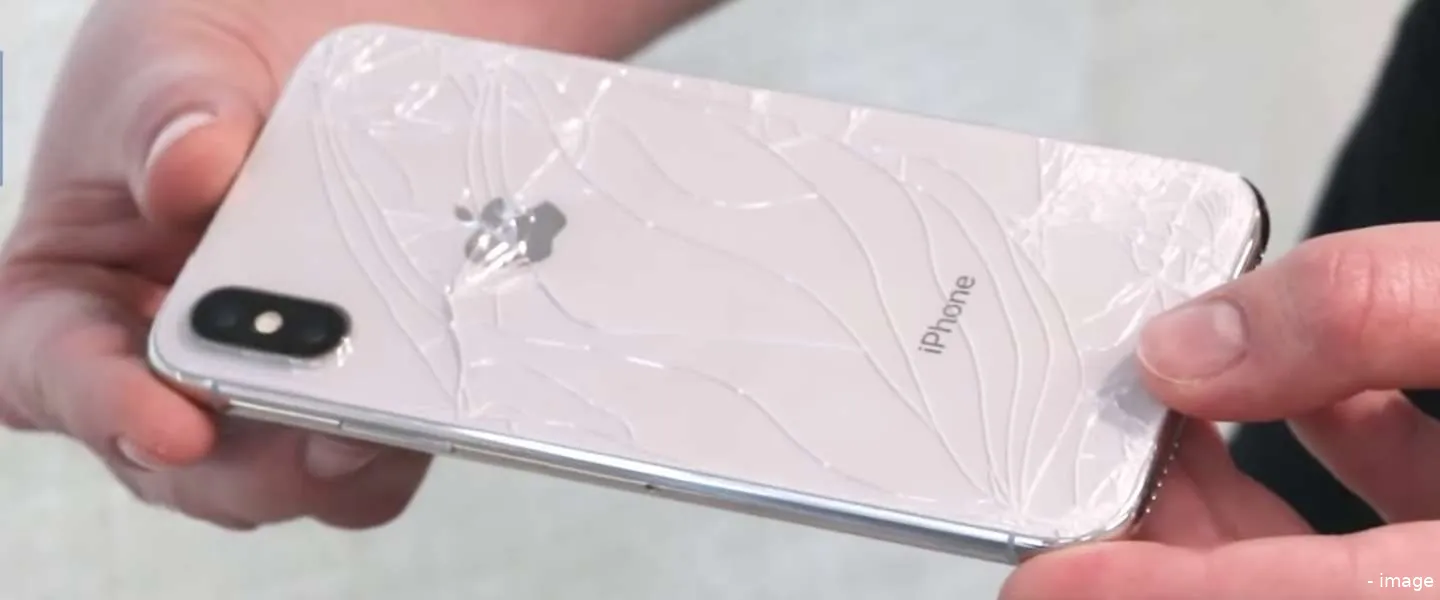 iphone x breekbaar
