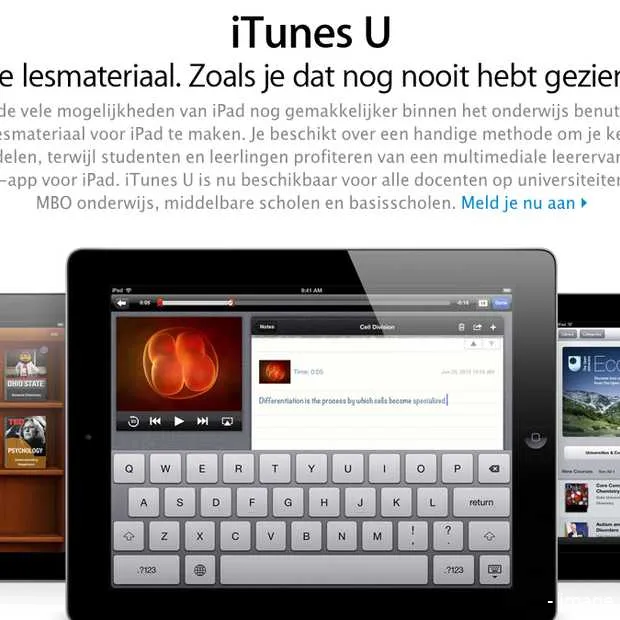 itunes u content meer dan 1 miljard keer