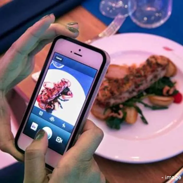 je maaltijd betalen met een foto op inst