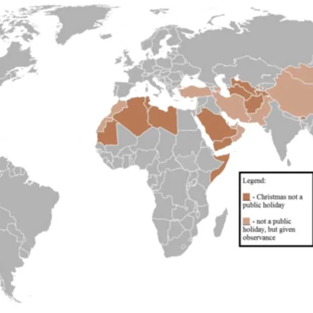 kerstmis in de wereld