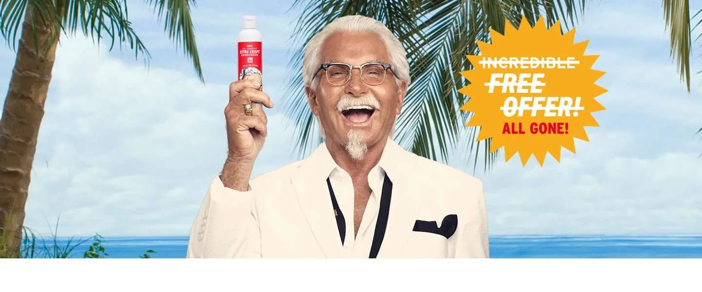 kfc zonnebrandcre me