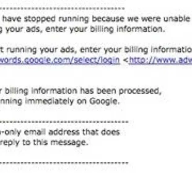 kijk uit voor google phishing mail