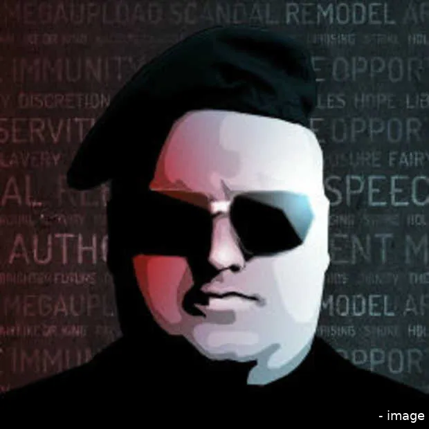 kim dotcom veroorzaakt nog steeds hoofdp