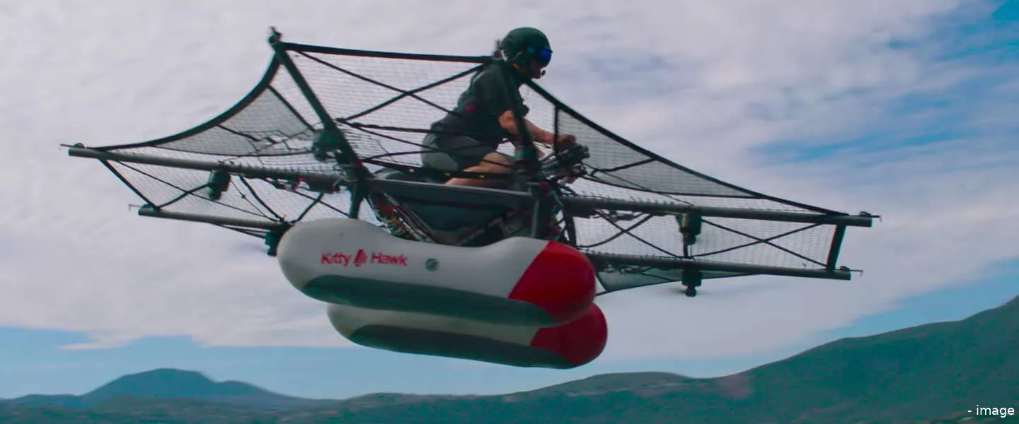 kitty hawk vliegende auto