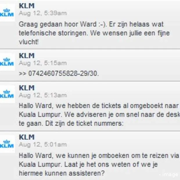 klagers op social media verwachten razen