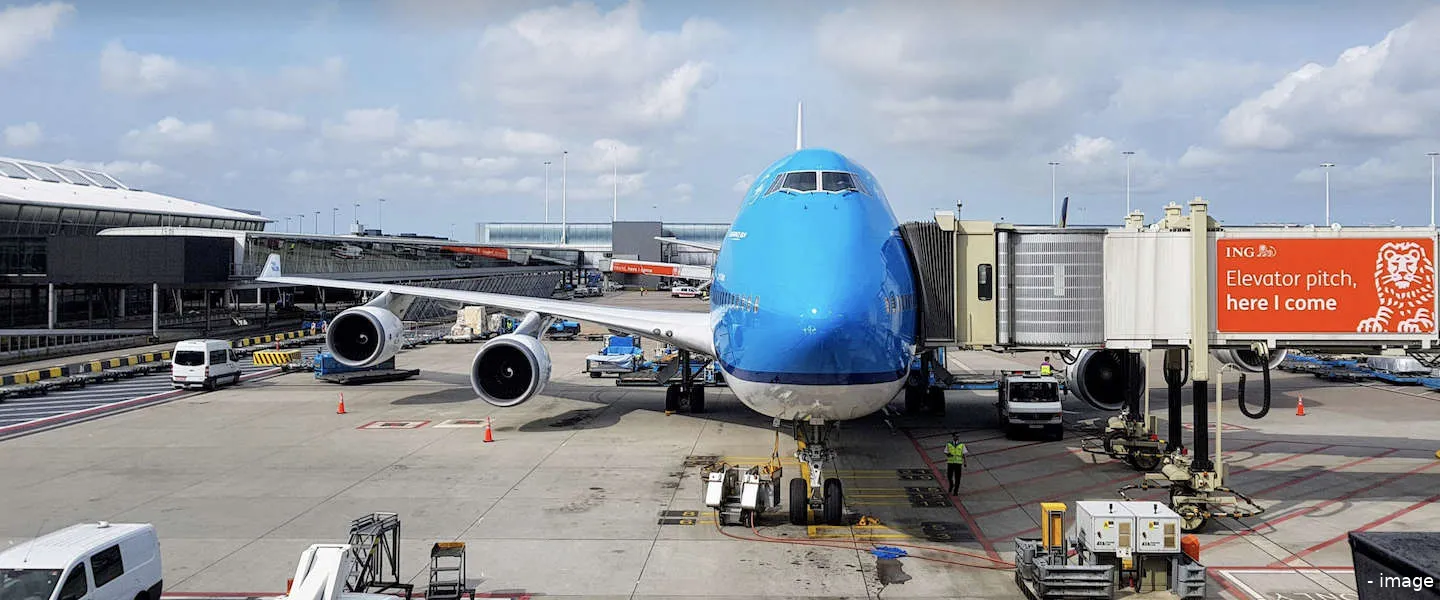 klm schiphol boeing 747