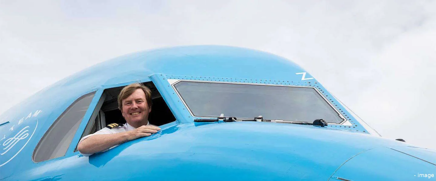 koning willem alexander piloot klm