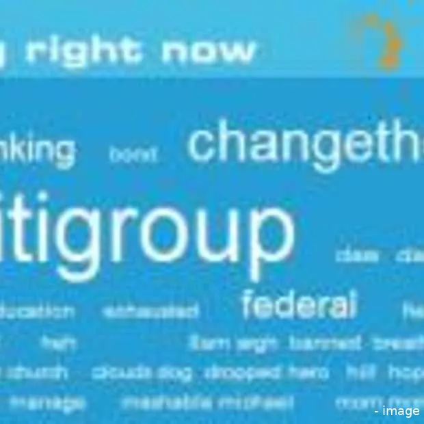 kredietcrisis beheerst twitter