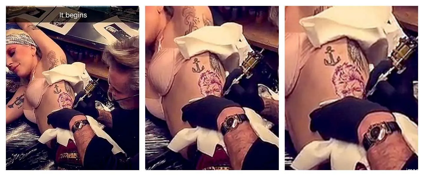 ladygaga tattoo davidbowie