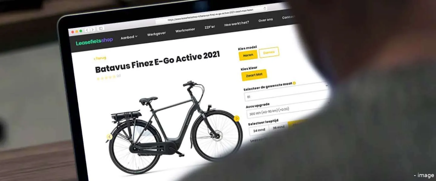 leasefietsshop zakelijke markt