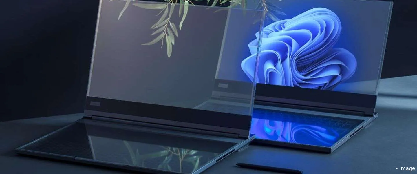 lenovo transparante laptop