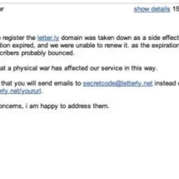 letter ly voorlopig verder op domein let