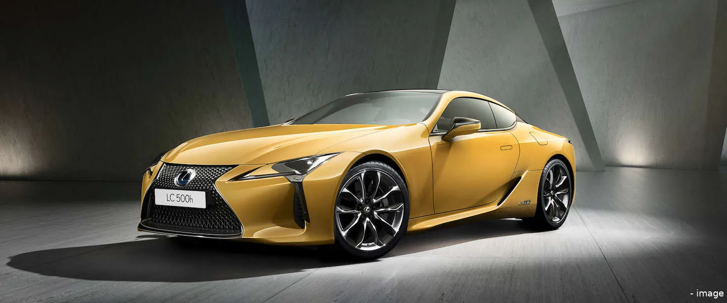 lexus lc 500 flare yellow edition