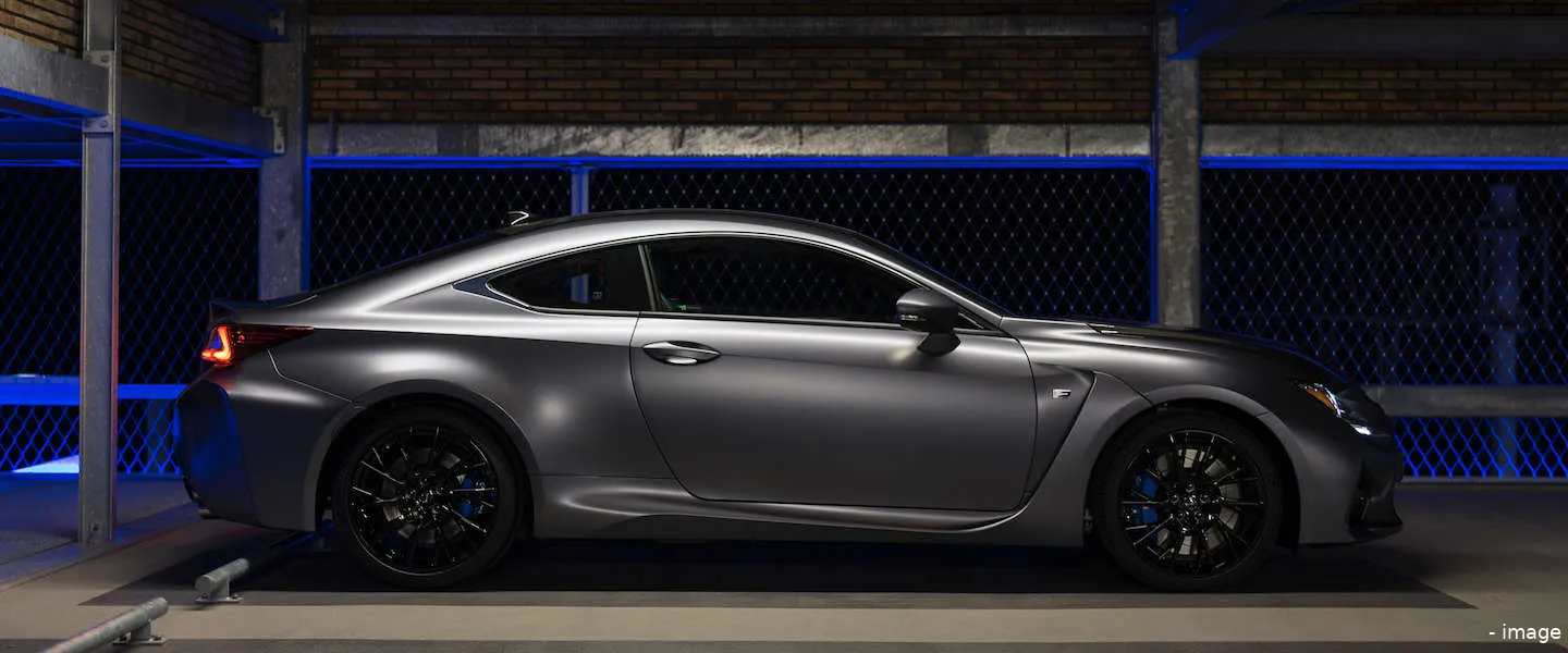 lexus rc f 10th anniversary edition