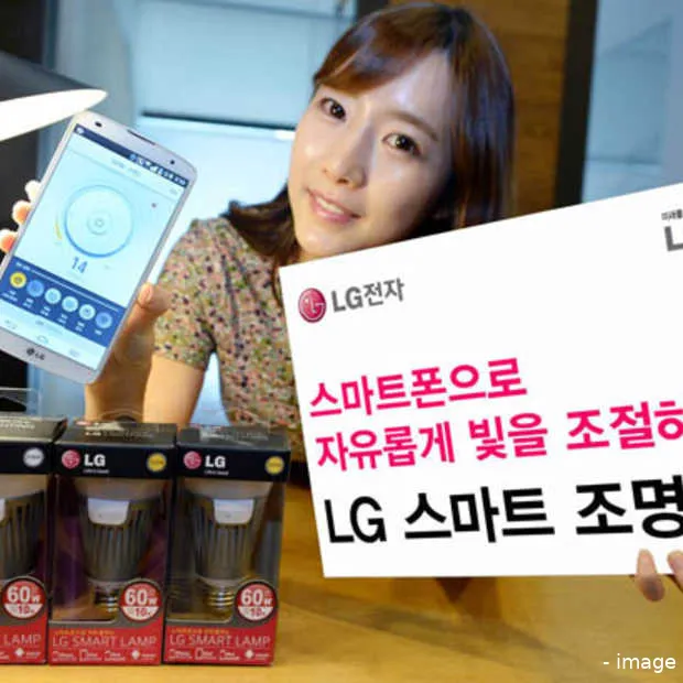 lg brengt smart lamp eerst in korea op d