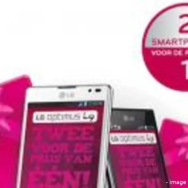 lg geeft 2 smartphones bij een nieuw t m