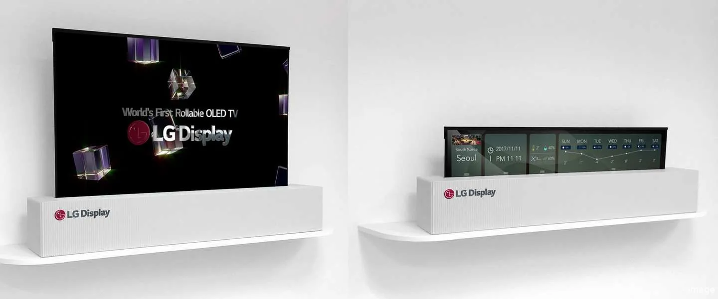 lg oprolbare oled tv