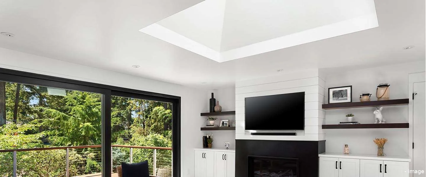 licht koepel plaatsen