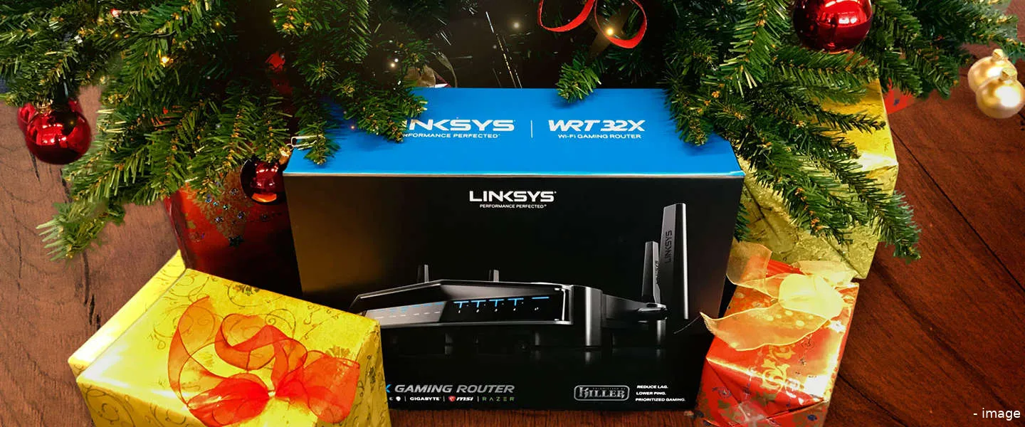 linksys kerstboom