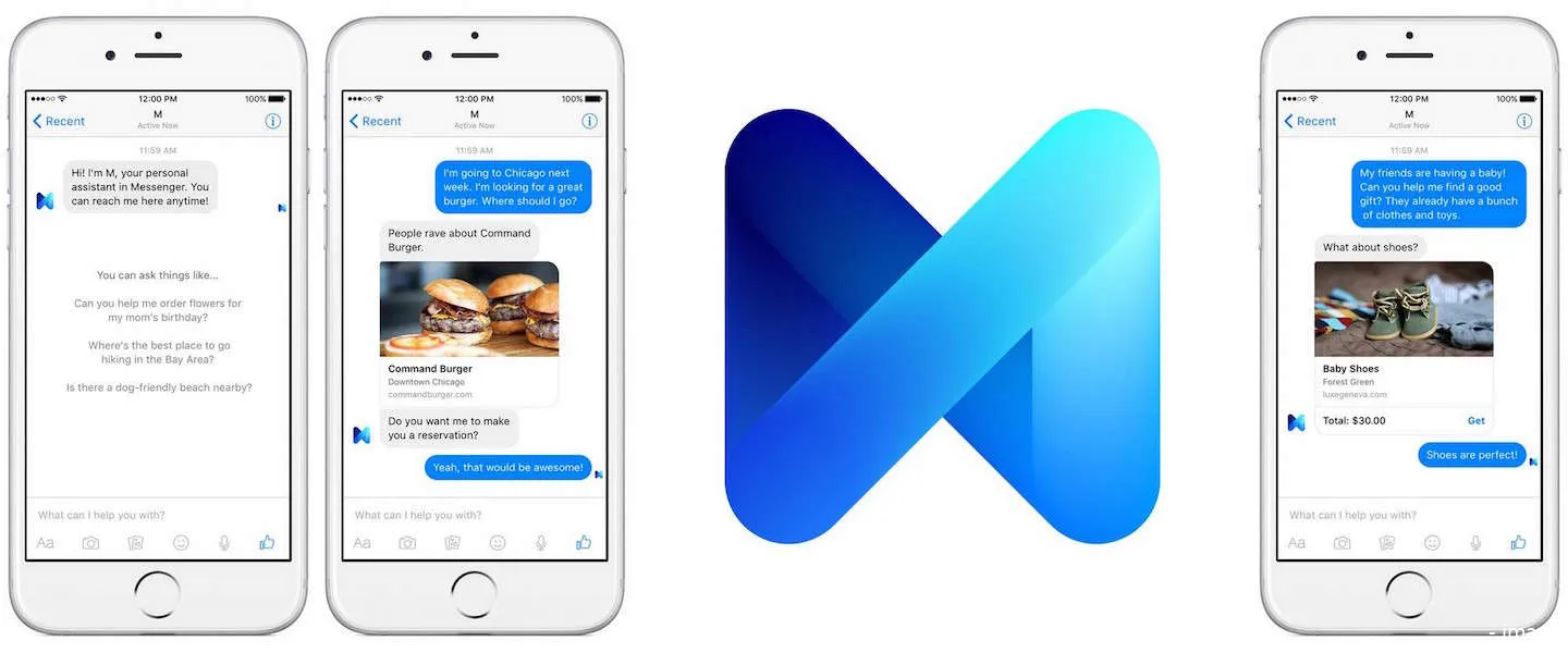 m persoonlijk assistent facebook messenger