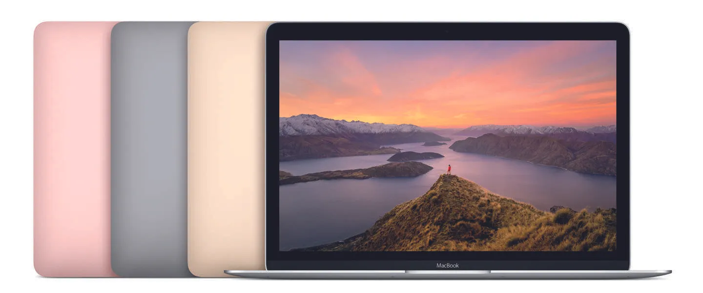 macbook rose gold