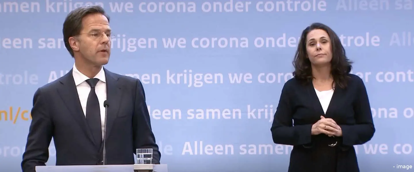 mark rutte persconferentie