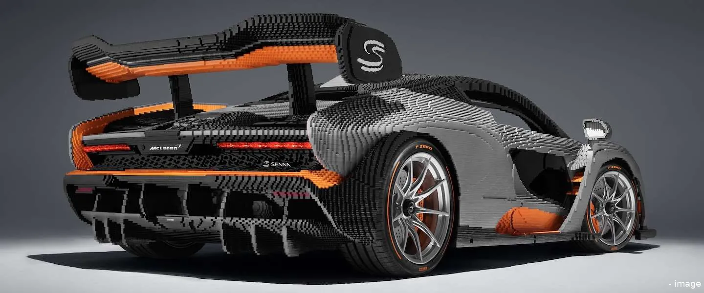 mclaren senna lego