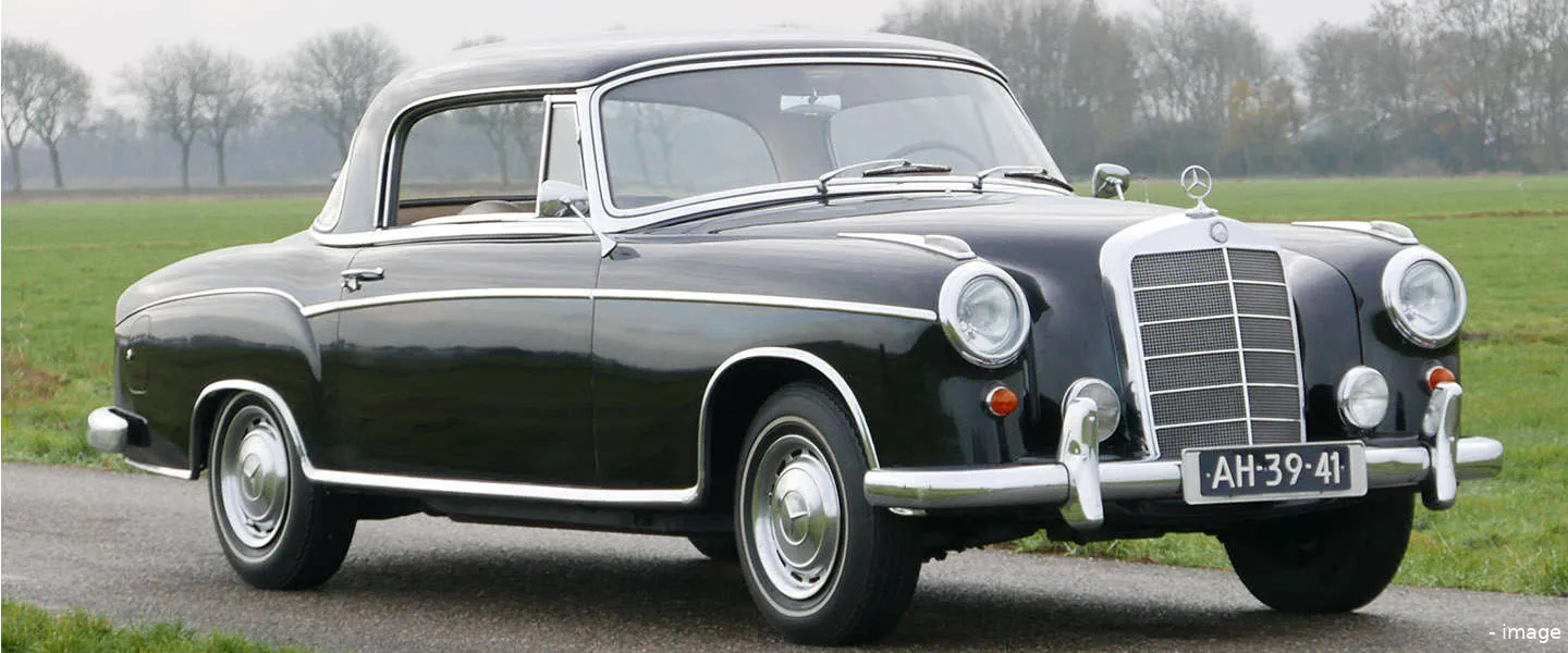 mercedes oldtimers in trek