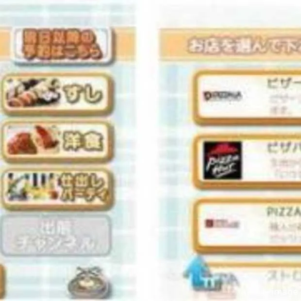 met de wii pizza bestellen