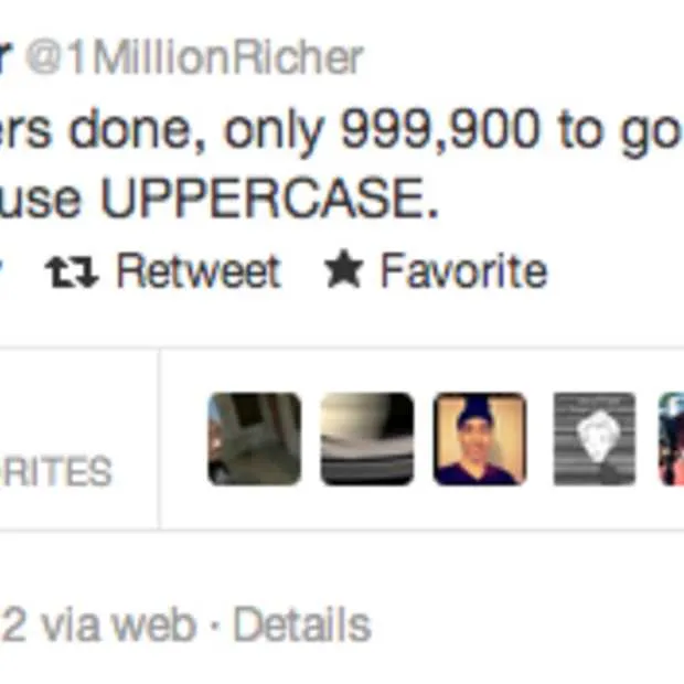 met twitterich de kans om 1 miljoen twit