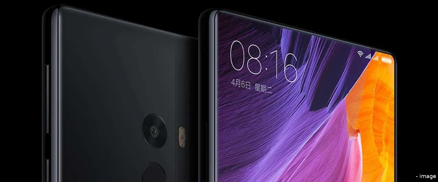 mi mix scherm smartphone