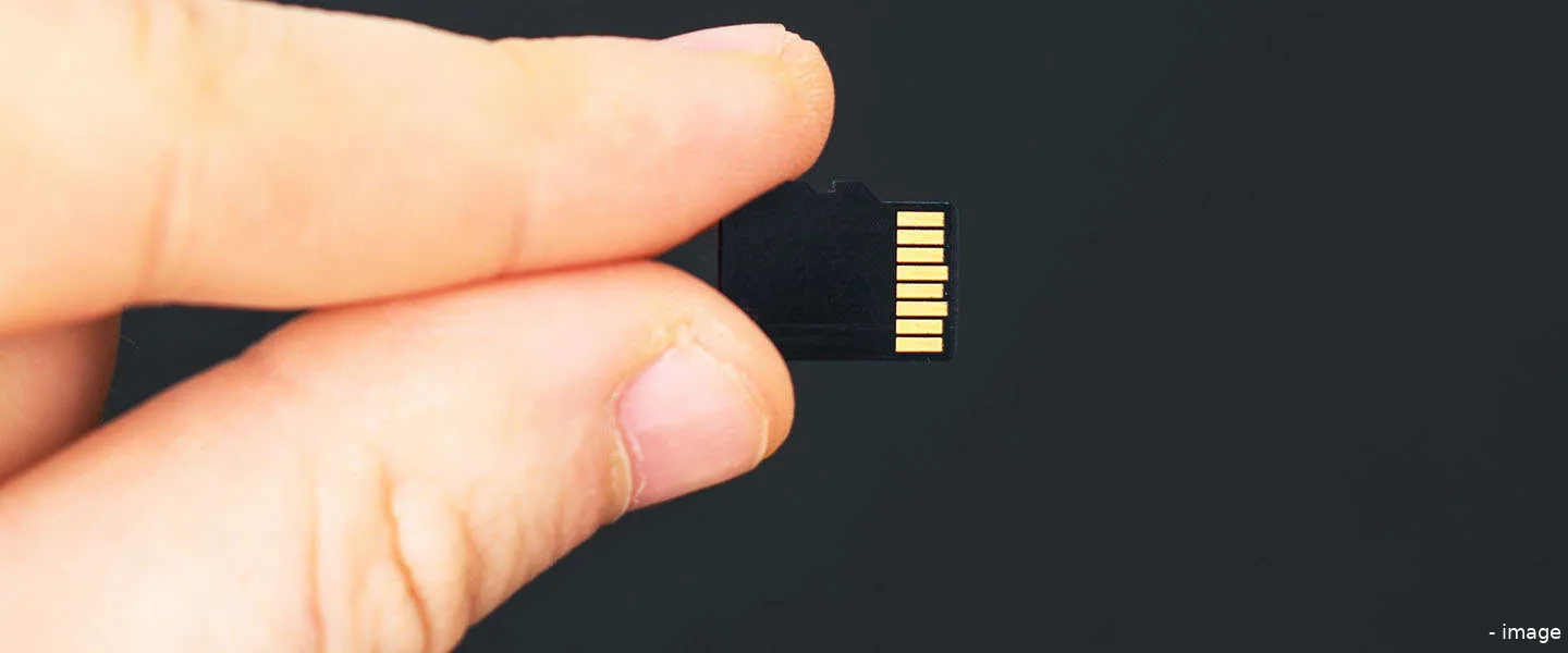 micro sd kaart