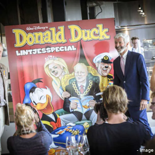 mister donald duck geridderd