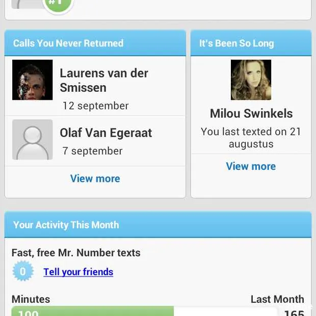mr number de spam stoppende app voor and