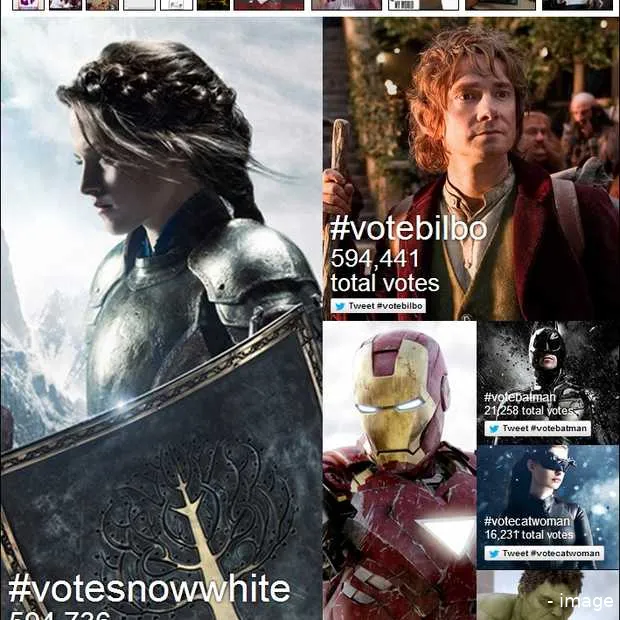 mtv movie awards via instagram en twitte